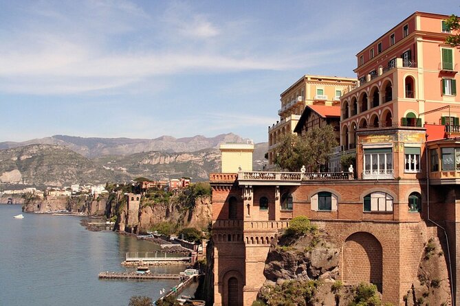 Transfer From Naples to Positano With Stop Sorrento or Vice Versa