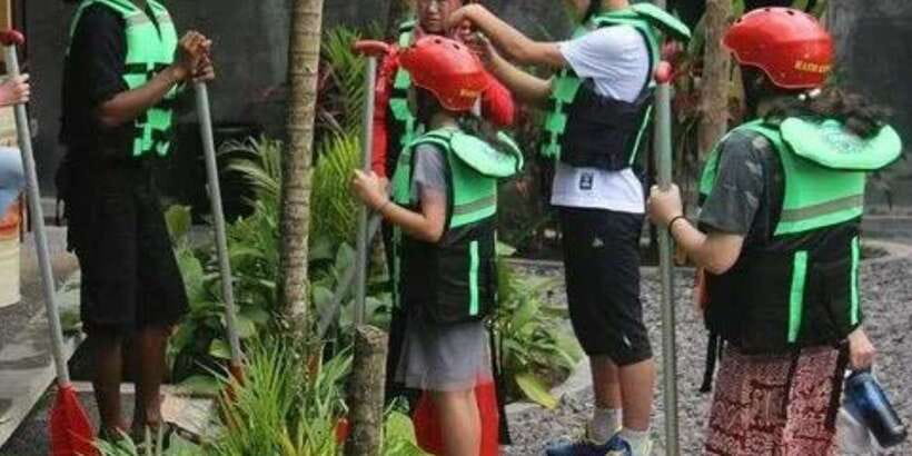 Ubud: White Water Rafting In Ayung River