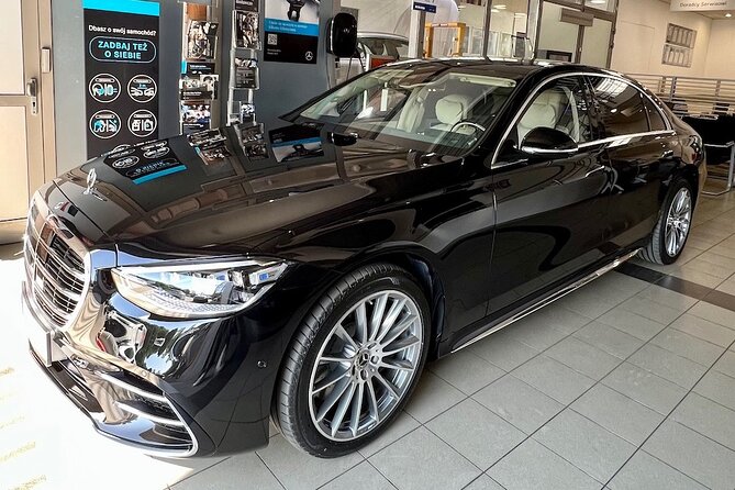 VIP Transfer From Airport Gdansk (Gdn) to Hotel in Gdansk, Mercedes S Class W222 - Service Overview
