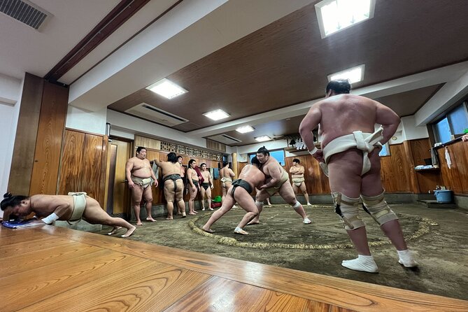 Watch the Real Sumo Morning Practice Tour at Yokozuna Stable