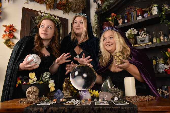 Witch Costume Photo Shoot - Witch Cottage Theatrical Set - Overview and Experience