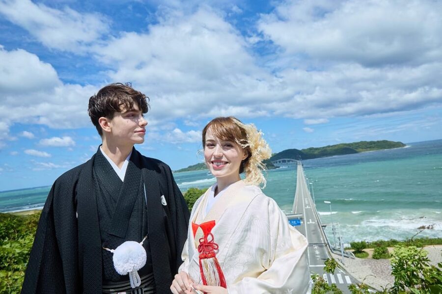 Yamaguchi:Photo Wedding at a Spot Featured in the NY TIMES