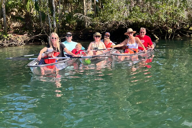 Crystal River Sunset and Glow Kayak Tour Review - What to Expect From the Glow Lights and Clear Kayaks