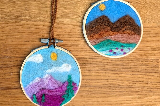Felted Landscape Ornament Art Kit in Estes Park - Meeting Point and Location