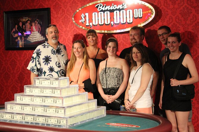 Group Discounted Walking Tour on the Las Vegas Strip With Photos and Champagne - Inclusions