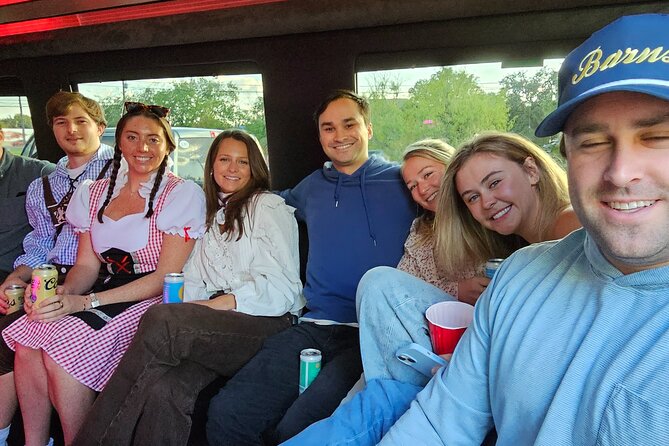 Limousine Tour to WurstFest New Braunsfels - Inclusions