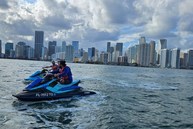 Miamis Islands And Sandbars on a High-Speed Jet Ski Tour - Navigating Through Serene Sandbars