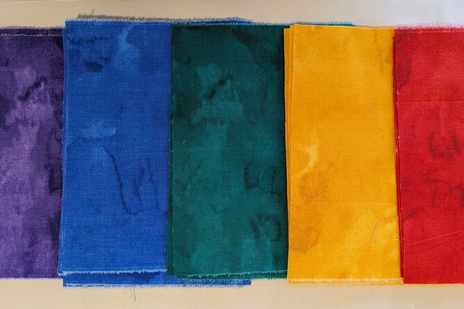 Printmaking Pennant Flags Art Kit in Estes Park - Included Materials and Instructions