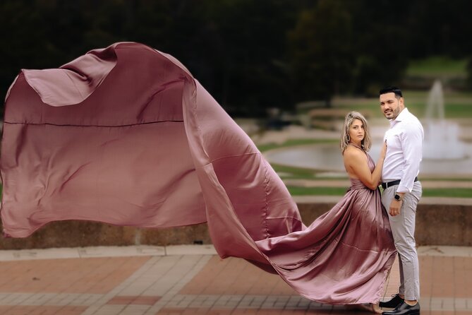 Private Flying Dress Photo Session in St. Louis - Meeting and End Points