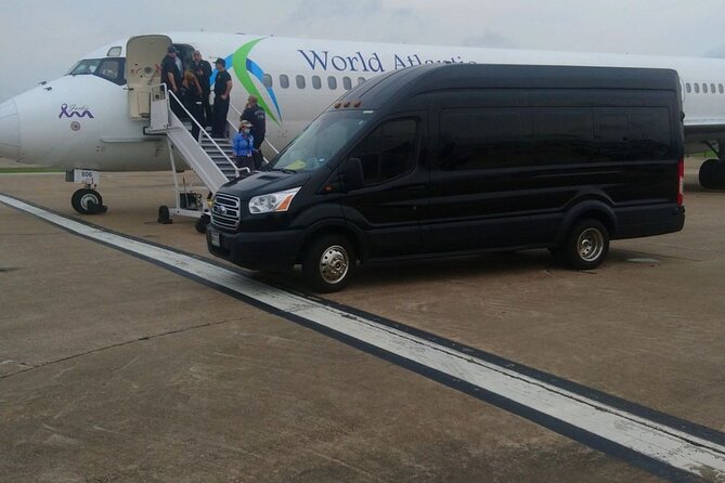 Private Shuttle Galveston to Hobby Airport (HOU) For 10 Travelers - Pickup and Drop-off Details