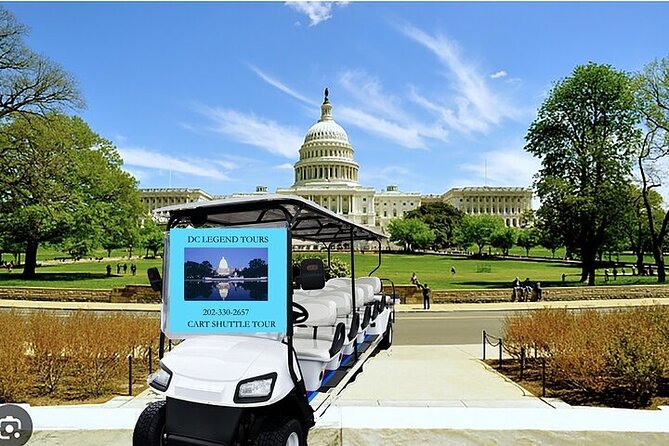 Washington DC Legend Private Cart Shuttle Tour Review - Meeting and Pickup Details