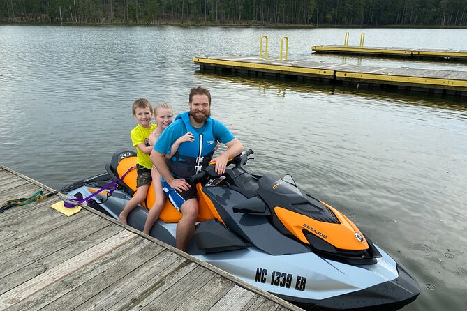 1.5 Hour Jordan Lake Sea Doo Rental - up to 3 People/1 Jetski - Booking and Pricing Details