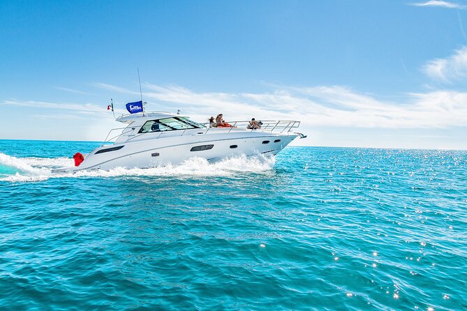 Cancun 4 Hour Private Yacht Experience With Lunch and Open Bar Onboard - Included in the Package