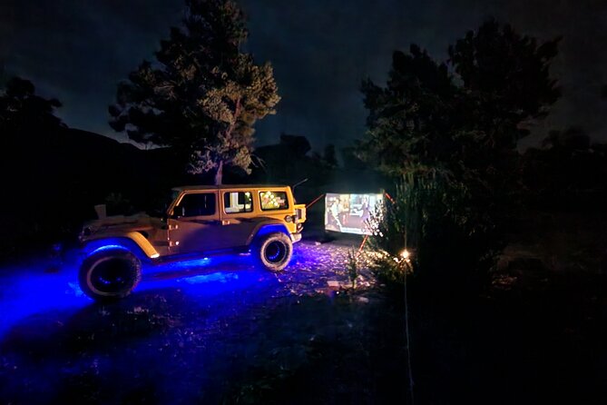 Couples Date Night: Movies in the Mountains Review - Whats Included: Snacks and Equipment