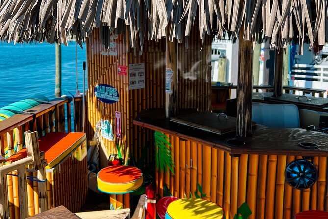 TAILFINS Destin Tiki Boat Review: Fun Awaits - On-Board Amenities and Safety Features