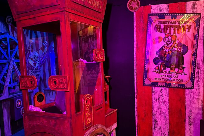 CarnEvil Clown Theme Escape Room Review - The Escape Room Experience: Puzzles and Challenges