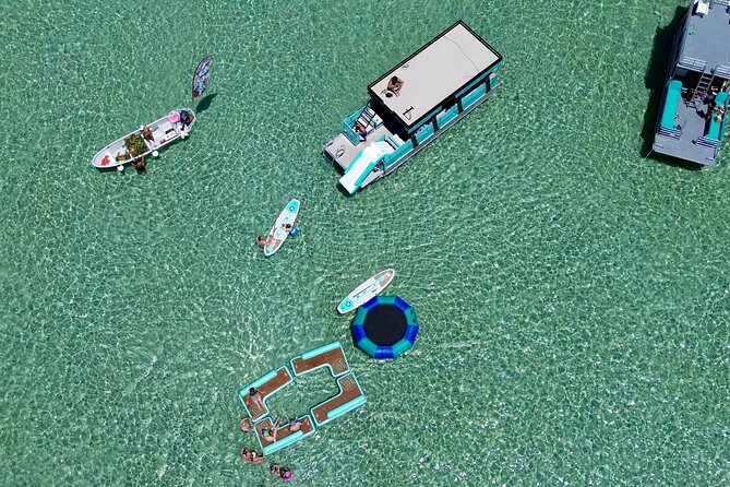 Luxury Crab Island Pontoon Charter With Restroom (Up to 18) - Meeting Point and Pickup Information