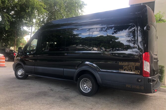 Miami Airport or Hotel to Orlando Van up to 14pax - Health and Safety Guidelines