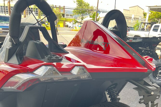 Polaris SLing Shot Rental - SL W/ Tech Package - Metalic Red - Health and Accessibility Considerations