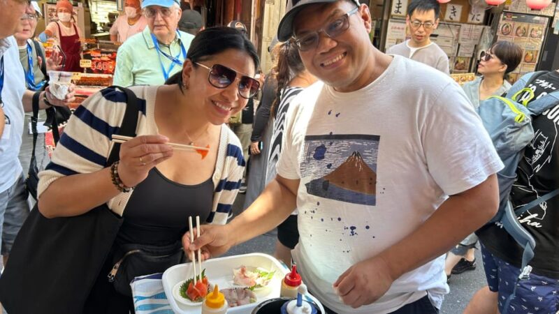 Tokyo: Tsukiji Fish Market Food Tour 【9:30~】 - Tasting the Local Cuisine