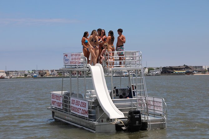 2-Hour Sunset Ultimate Party Pontoon Rental in Dewey Beach, DE - Additional Information