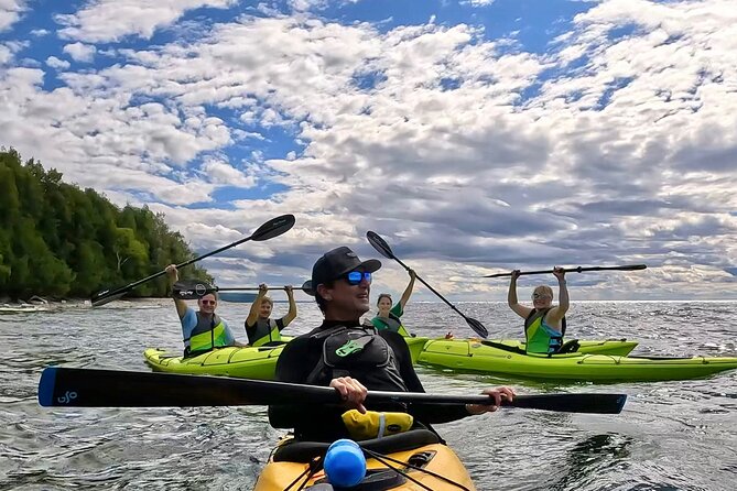 Kayak & Hike Adventure Tour at Peninsula State Park - Transitioning to the Hiking Portion