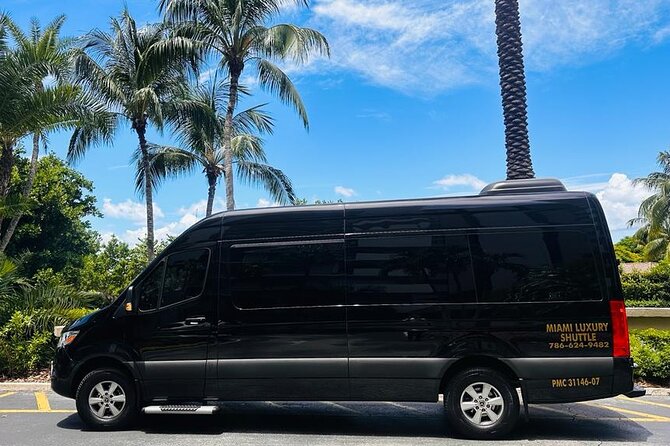 Miami Airport or Hotel to Orlando Van up to 14pax - Booking Process