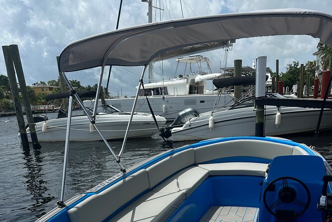 Self Drive Boat Rental in Fort Lauderdale - Booking Information
