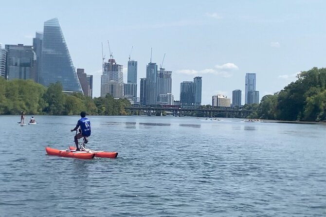 Water Bike Downtown Austin - Highlights of the Downtown Austin Scenery