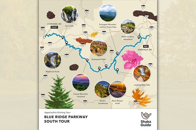 Blue Ridge Parkway South Audio Driving Tour - Recommended Stops and Activities