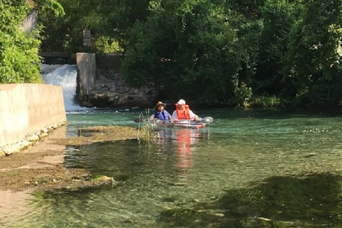 Austin Glass Bottom Kayak Tour With Olympian - Key Points