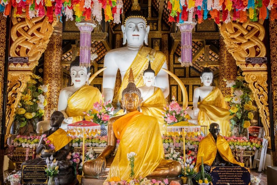 Chiang Mai: Doi Suthep Temple and Waterfall by Songtaew Trio