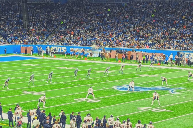 Detroit Lions Football Game Ticket at Ford Field