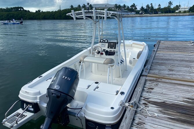 Key West Boat Rental With Seat Sound and Fishing Upgrades - Key Points