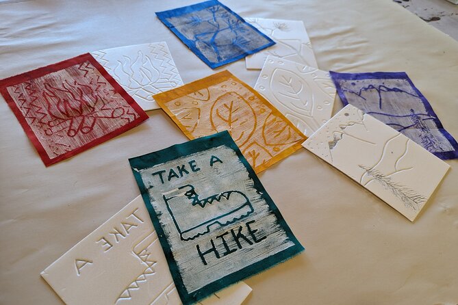 Printmaking Pennant Flags Art Kit in Estes Park - About the Printmaking Pennant Flags Art Kit