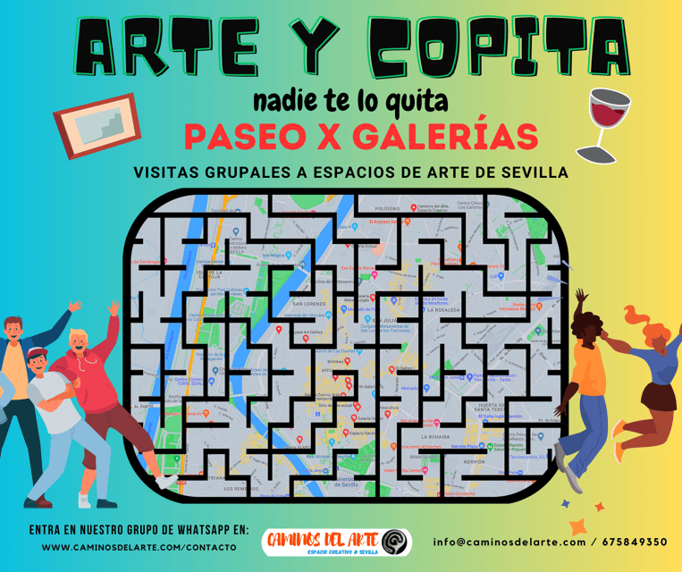 ROUTE OF CONTEMPORARY ART GALLERIES IN SEVILLE - Overview of the Contemporary Art Gallery Tour