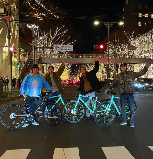 Tokyo: 2-Hour Night Bike Tour of the Citys Hidden Gems - Key Points