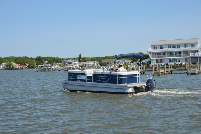 2-Hour Sunset Pontoon Boat Rental in Dewey Beach, DE