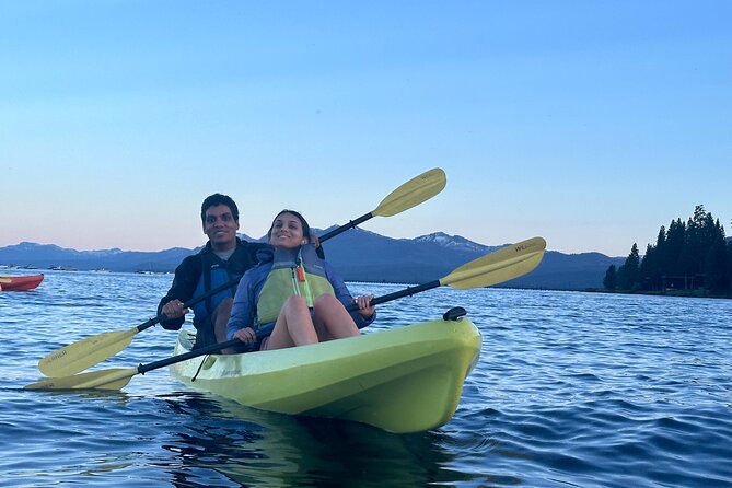 3 Hour Tandem Kayak Rental in South Lake Tahoe for Two People