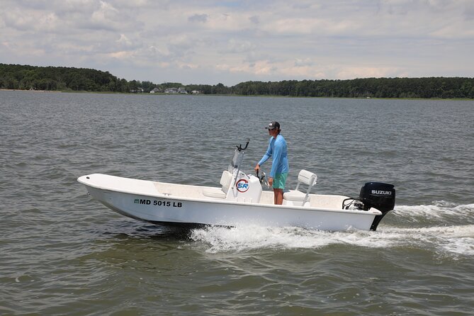 4-Hour Fishing Skiff Boat Rental in Dewey Beach, DE