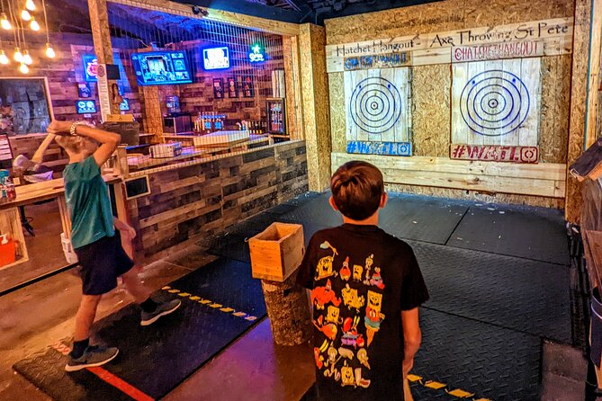 90 Minute Axe Throwing Guided Experience St Pete Hatchet Hangout - Overview of the Experience
