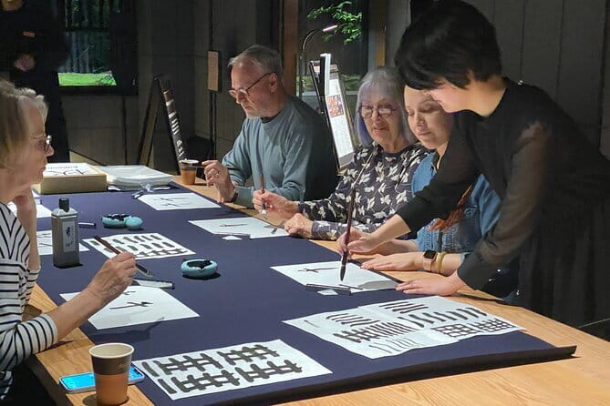 A Unique Calligraphy Experience in Kyoto.