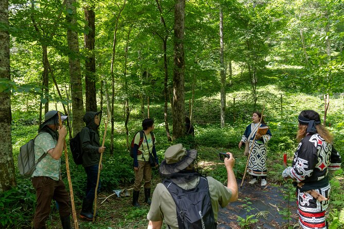 Ainu Cultural Experience in Forest in Biratori Town, Hokkaido