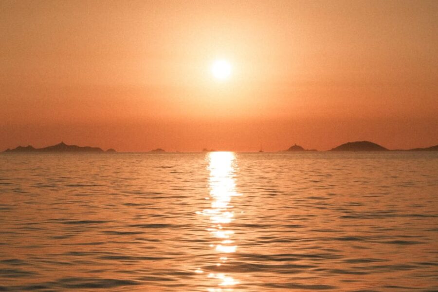 Ajaccio the Blood Islands: Sunset
