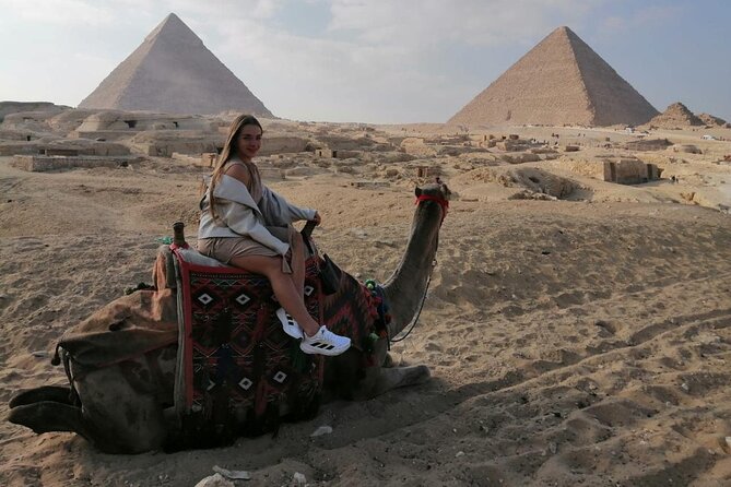 All Inclusive Private Tour Giza Pyramids Sphinx Camel Lunch - Tour Overview