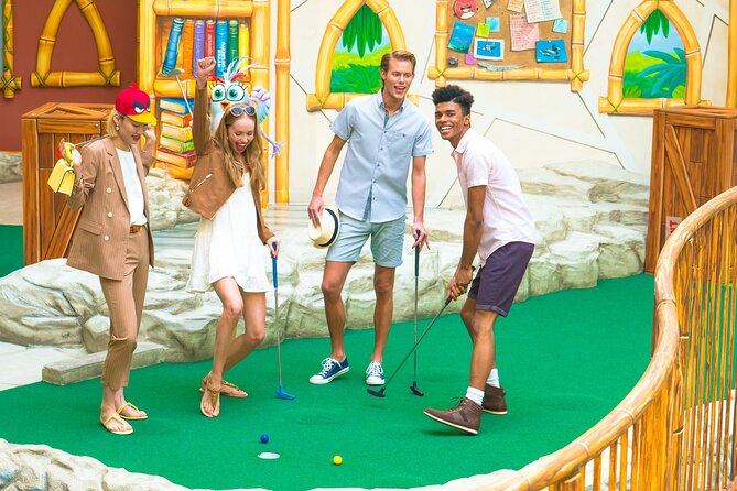 American Dream Angry Birds Indoor Mini Golf Ticket