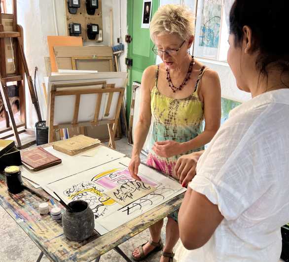 Antibes: Make Your Art Souvenir With a Local Artist - Experience an Artistic Journey in Antibes