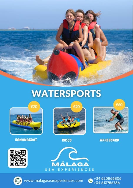 Banana Boat in Málaga Capital, Playa Del Palo - Activity Overview