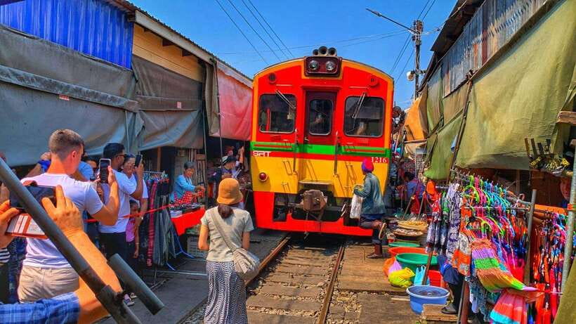Bangkok: Train Market & Floating Market With Boat Ride