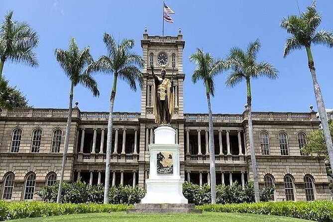 Battleships of WWII at Pearl Harbor From Waikiki